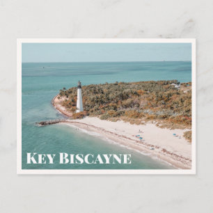 Key Biscayne Florida Cape Leuchtturm Foto Postkarte