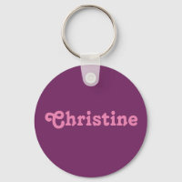Key Chain Christine