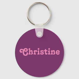 Key Chain Christine Schlüsselanhänger
