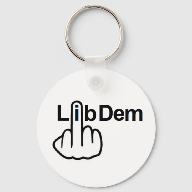 Key Chain Lib Dem Dreh Schlüsselanhänger (Vorderseite)