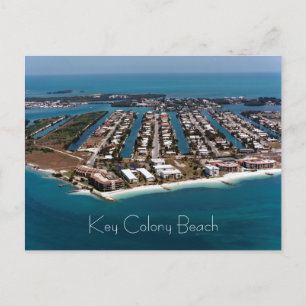 Key Colony Beach, Marathon, Florida Postkarte