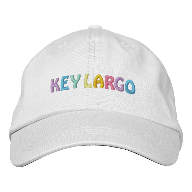 KEY LARGO Cap Bestickte Kappe (Vorderseite)
