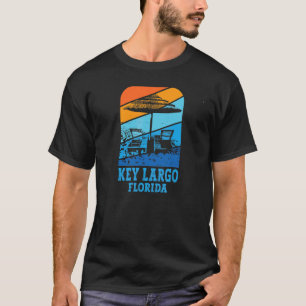 Key Largo Florida Beach Lounges T-Shirt