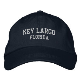 Key Largo Florida bestickter Baseballhut Bestickte Baseballkappe