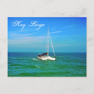 Key Largo, Florida, USA Postkarte
