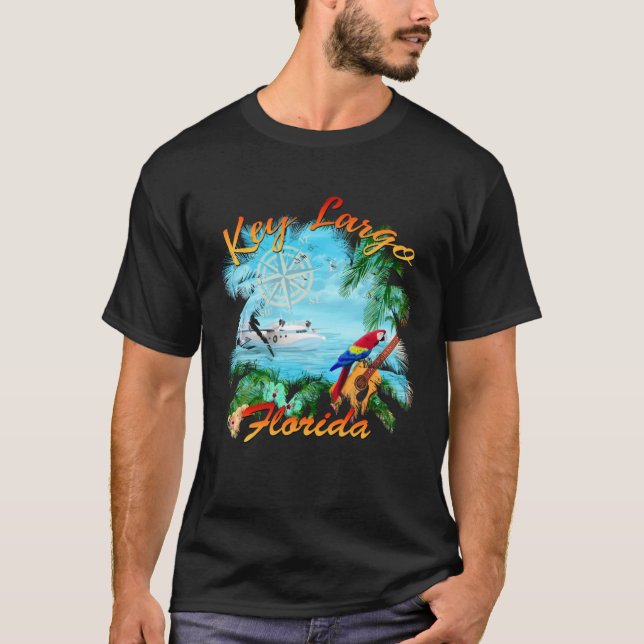 Key Largo Island Music T-Shirt (Vorderseite)