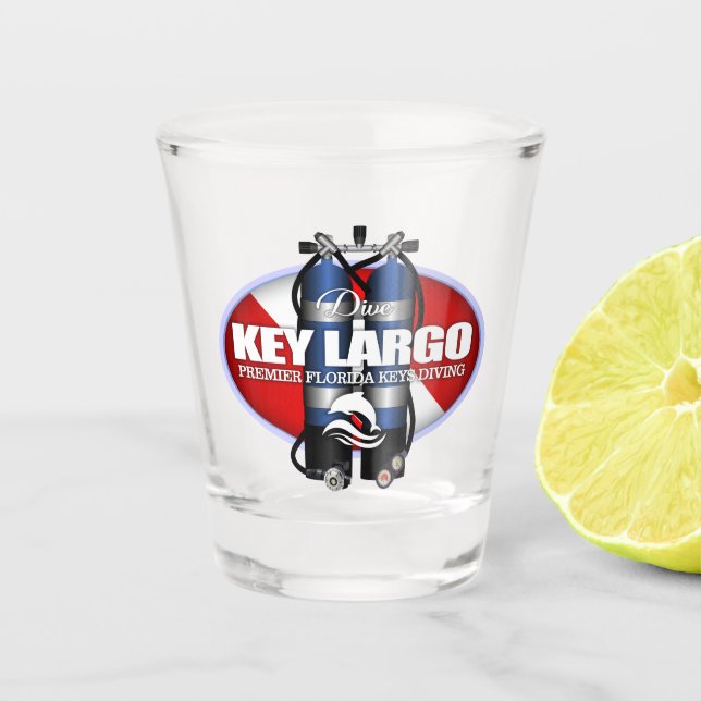 Key Largo (ST) Schnapsglas (Vorderseite)