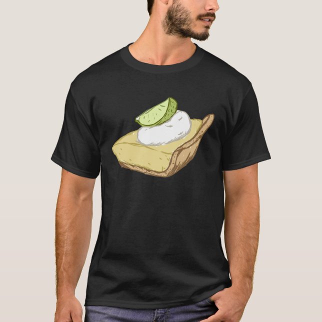 Key Lime Pie West Florida Bakery Recipe T-Shirt (Vorderseite)