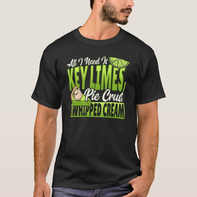 Key Limes Pie Crust T-Shirt (Vorderseite)
