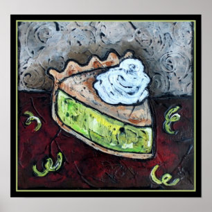 Key Limon Pie Poster