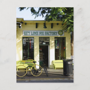 Key Limon Pie Postkarte