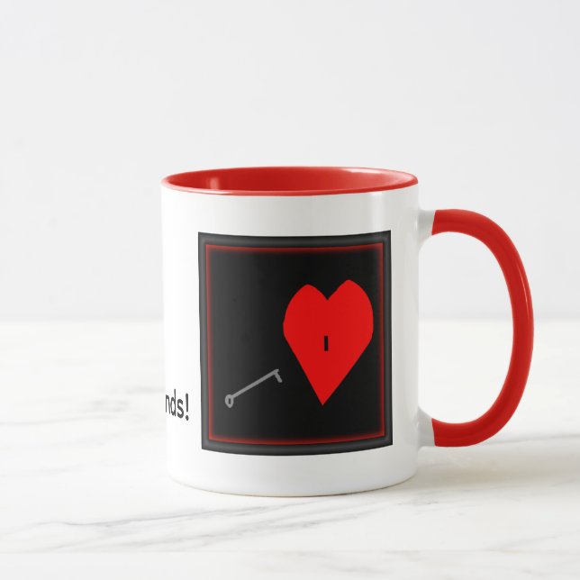 Key to My Heart Mug Tasse (Rechts)