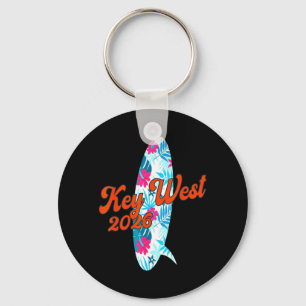 Key West 2026 Strand Tropischer Sommer Surftrip Schlüsselanhänger