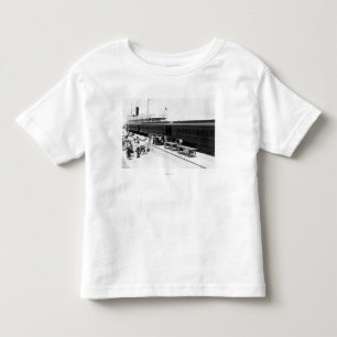 Key West-Bahnhofsladen Schiff von Kuba Kleinkind T-shirt