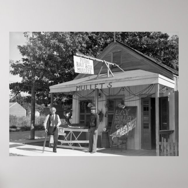 Key West Bait Shop, 1938 Poster (Vorne)