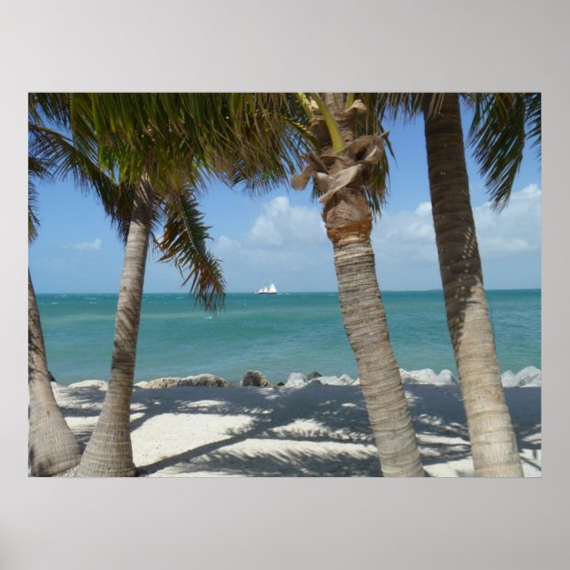 Key West Beach Poster (Vorne)