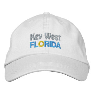 KEY WEST BESTICKTE BASEBALLKAPPE