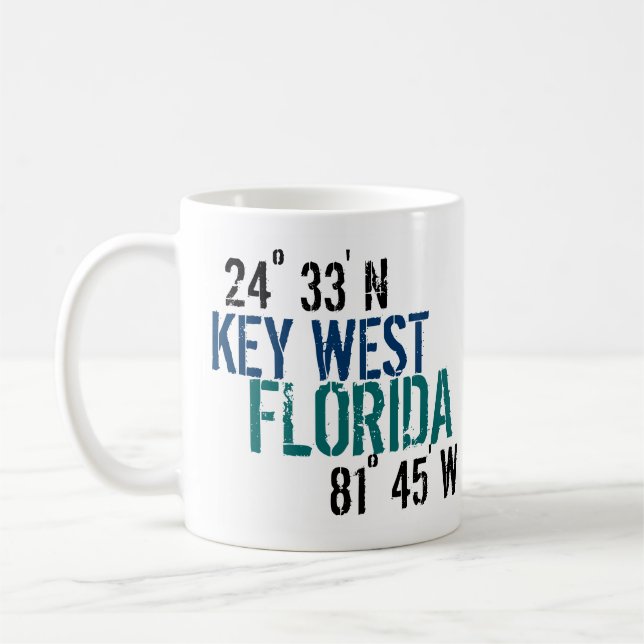 Key West-Breite Kaffeetasse (Links)