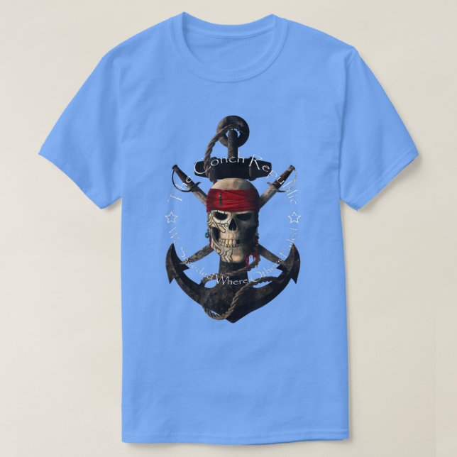 Key West Conch Republic We Seceded Where Others Fa T-Shirt (Design vorne)