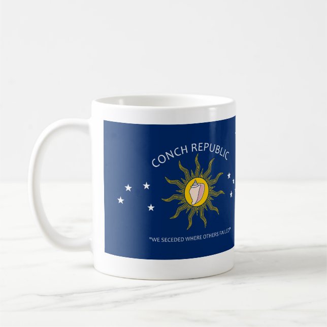 KEY WEST - CONCH REPUBLIK, FL KAFFEETASSE (Links)
