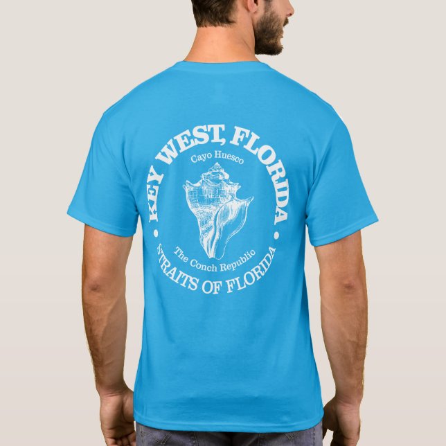 Key West (conch) T-Shirt (Rückseite)