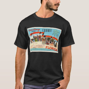 Key West Florida alte Vintage Reise-Andenken T-Shirt
