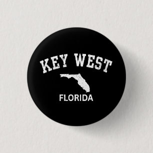 Key West Florida  Button