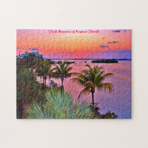 Key West Florida.Christmas Gruß Jigsaw Puzzle