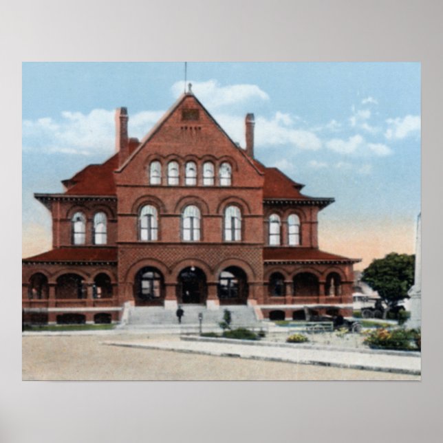 Key West Florida Court House Poster (Vorne)