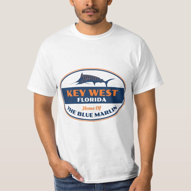 KEY WEST FLORIDA FISH  T-Shirt (Vorderseite)