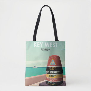 Key West Florida Mile Zero Vintage Reise