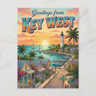Key West, Florida Postkarte
