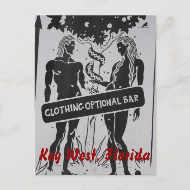 Key West, Florida Postkarte (Vorderseite)