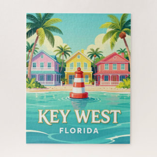 Key West Florida Reise Insel Szene 🌴 Puzzle