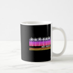 Key West Florida Retro-Stil Vintage-Strand-Sonnenu Kaffeetasse