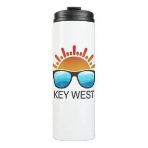 Key West Florida Sonnenbrille Thermosbecher