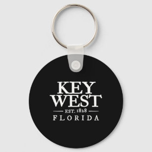 Key West Florida Throwback Letter Jungen Mädchen M Schlüsselanhänger