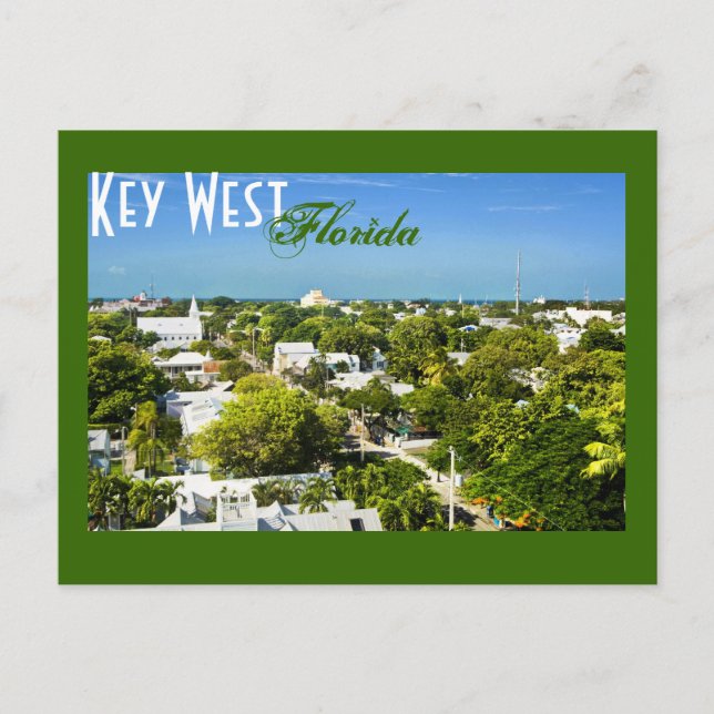 Key West, Florida, USA Postkarte (Vorderseite)