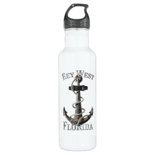 Key West Florida Vacation Nautical Anchor Segeln Edelstahlflasche