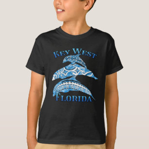 Key West Florida Vacation Tribal Delphine T-Shirt