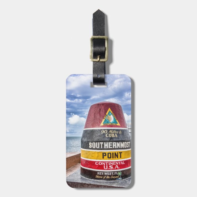 Key West-Gepäckanhänger Gepäckanhänger (Vorderseite vertikal)