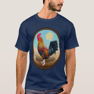 Key West - Gypsy Rooster Vintage Oval T-Shirt