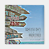 Key West Hochzeit in Urlaubsort Save the Date