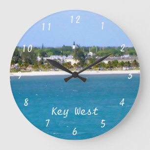 Key West-Küstenlinie Große Wanduhr