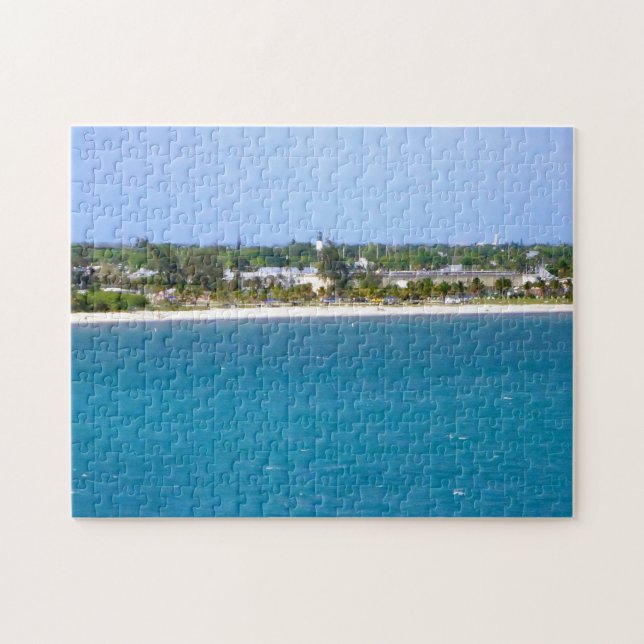 Key West-Küstenlinie Puzzle (Horizontal)