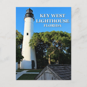 Key West Lighthouse, Florida Postcard Postkarte