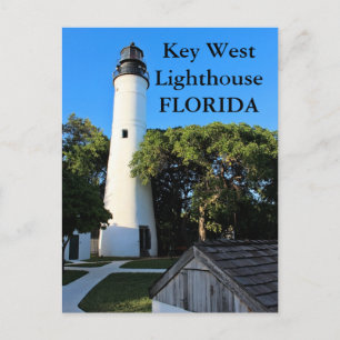 Key West Lighthouse, Florida Postcard Postkarte
