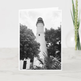 Key West Lighthouse Note Card<Blank Inside> Einladung