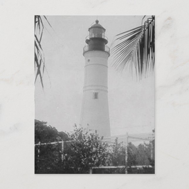 Key West Lighthouse Postkarte (Vorderseite)