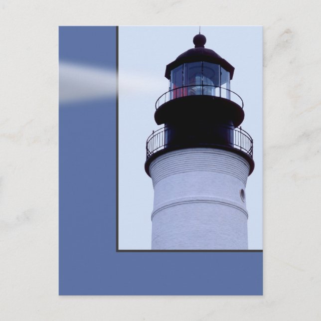 Key West Lighthouse Postkarte (Vorderseite)